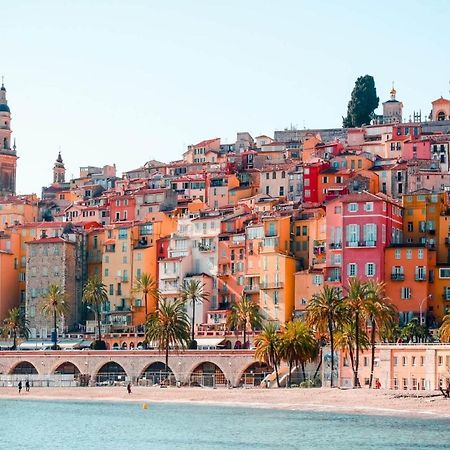 Ferienwohnung Les Terrasses 2Pers Parking Wifi Roquebrune-Cap-Martin Exterior foto