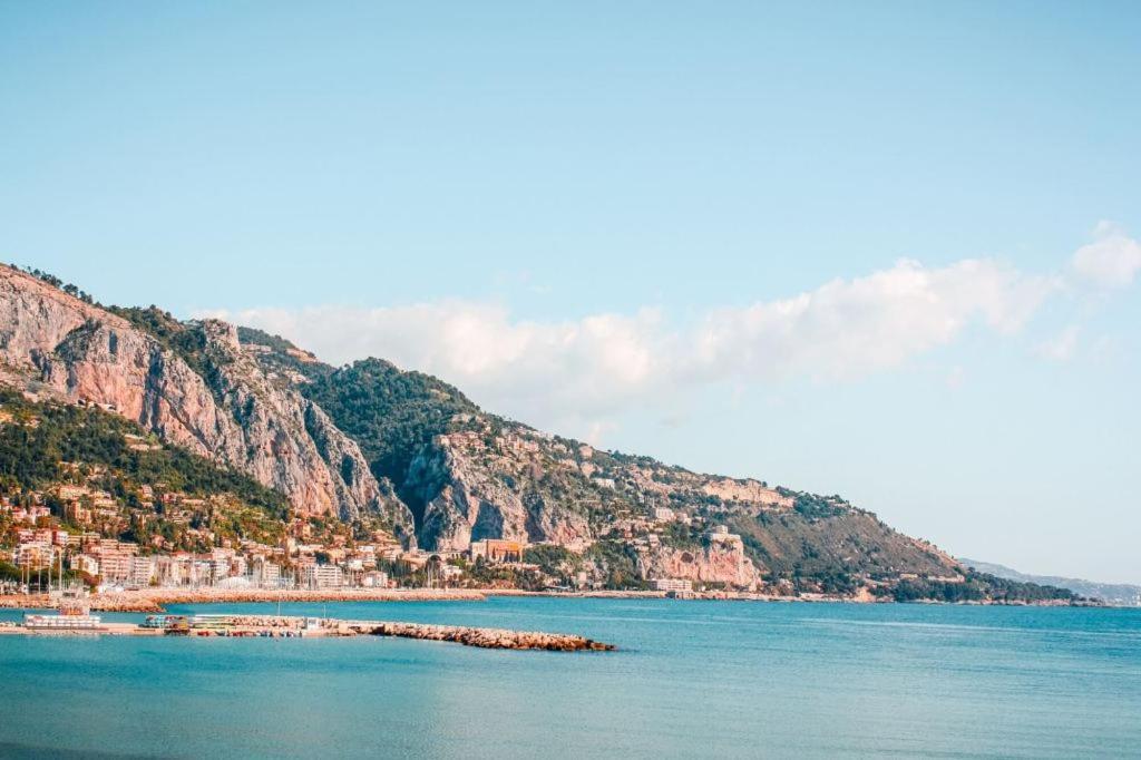 Ferienwohnung Les Terrasses 2Pers Parking Wifi Roquebrune-Cap-Martin Exterior foto